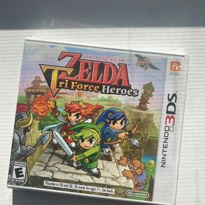 Zelda Triforce Heroes 3DS game unopened